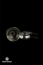 Carica immagine nella galleria Amy Deluxe Glassi Set | Braciere in Vetro con Manico in Silicone e Smokebox Integrato - Darkshisha