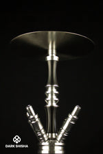 Carica immagine nella galleria Narghilè Crystalia Elektra Shisha Black/Silver | Eleganza e Prestazioni Superiori - Darkshisha