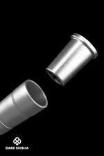 Carica immagine nella galleria Narghilè Aladin Alux M5 | Design Elegante in Argento, 46 cm - Darkshisha