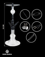 Carica immagine nella galleria Luna | Narghilè Minima 2.0 Nero in Alluminio