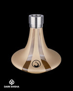 Carica immagine nella galleria Base in vetro Steamulation Ultimate Gold Matt Metallic per narghilè