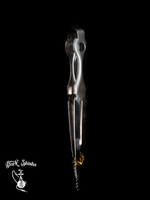 Carica immagine nella galleria Pinza per Carbone Narghilè in Acciaio Inossidabile - 23 cm | Presa Sicura - Darkshisha