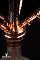 Narghilè Crystalia Elektra Carbon Shisha - Rose/Gold - Premium  da darkshisha1 - a €89.90! Acquista ora da darkshisha1