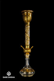 Narghilè Tradizionale Tutankhamon 90 cm | Eleganza Artigianale Orientale - Darkshisha