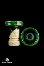 Toro - Testa In Argilla Phunnel - Blu/Verde - Premium  da darkshisha1 - a €24.95! Acquista ora da darkshisha1