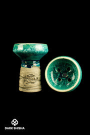 Hookain Testa in Argilla Cool Water | Design Phunnel per Narghilè - Darkshisha