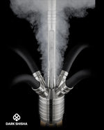 Carica immagine nella galleria Narghilè Steamulation Ultimate Gold Matt Metallic in acciaio inox di lusso
