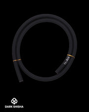 tubo silicone narghilè nero soft touch flessibile lavabile