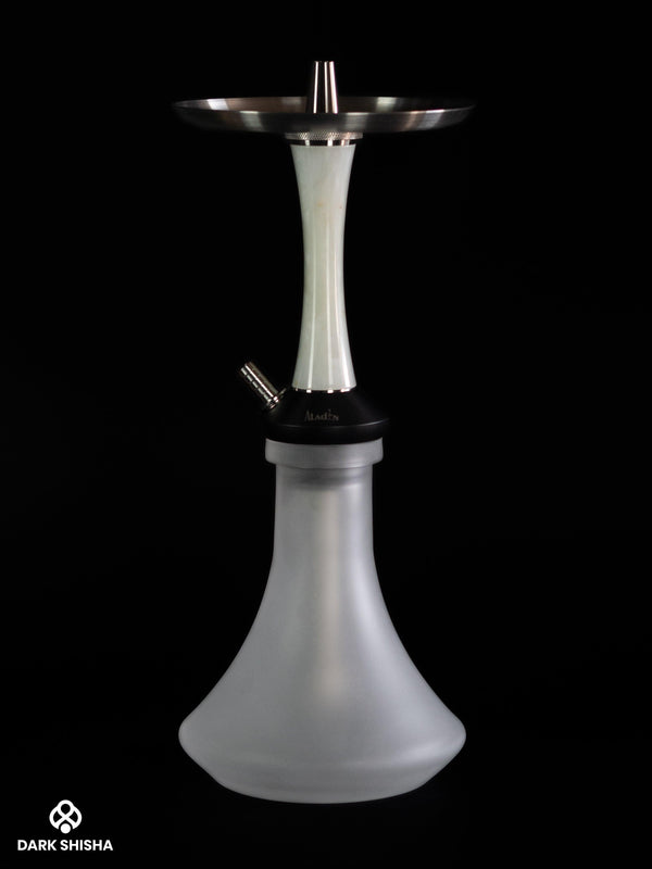 Narghilè Aladin Epox 425 Bianco Frozen | Design Premium e Prestazioni Eccezionali - Darkshisha